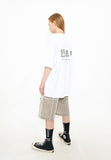 オーワイ(OY) SCI-FI TRIPLE LOGO T-WHITE