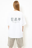 オーワイ(OY) SCI-FI TRIPLE LOGO T-WHITE