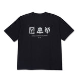 オーワイ(OY) SCI-FI TRIPLE LOGO T-BLACK