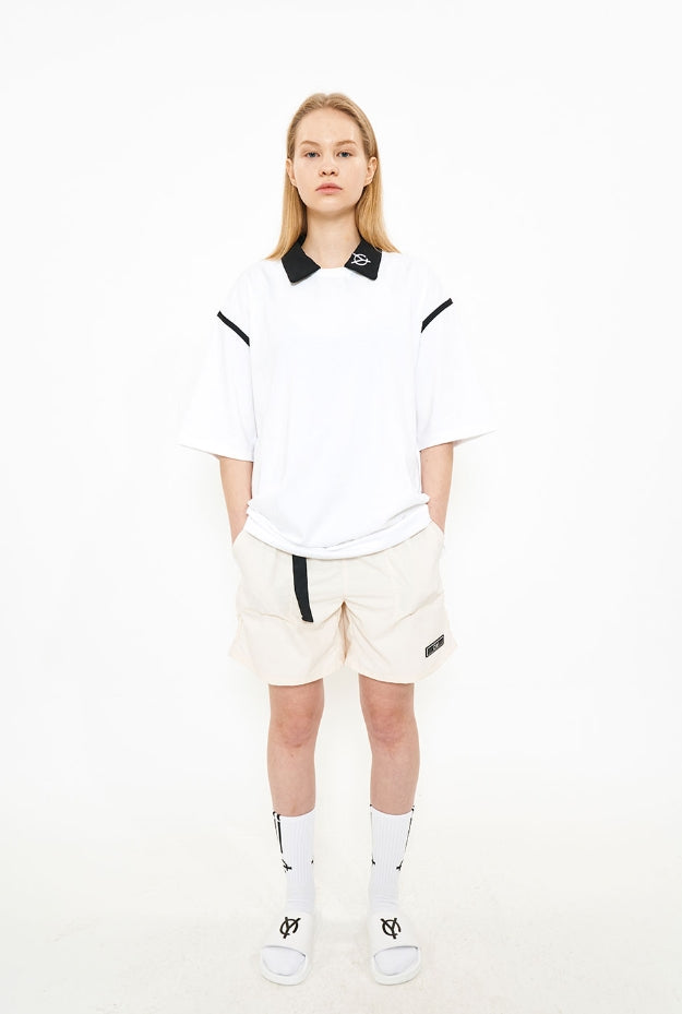 オーワイ(OY) TAPE COLLAR T-WHITE