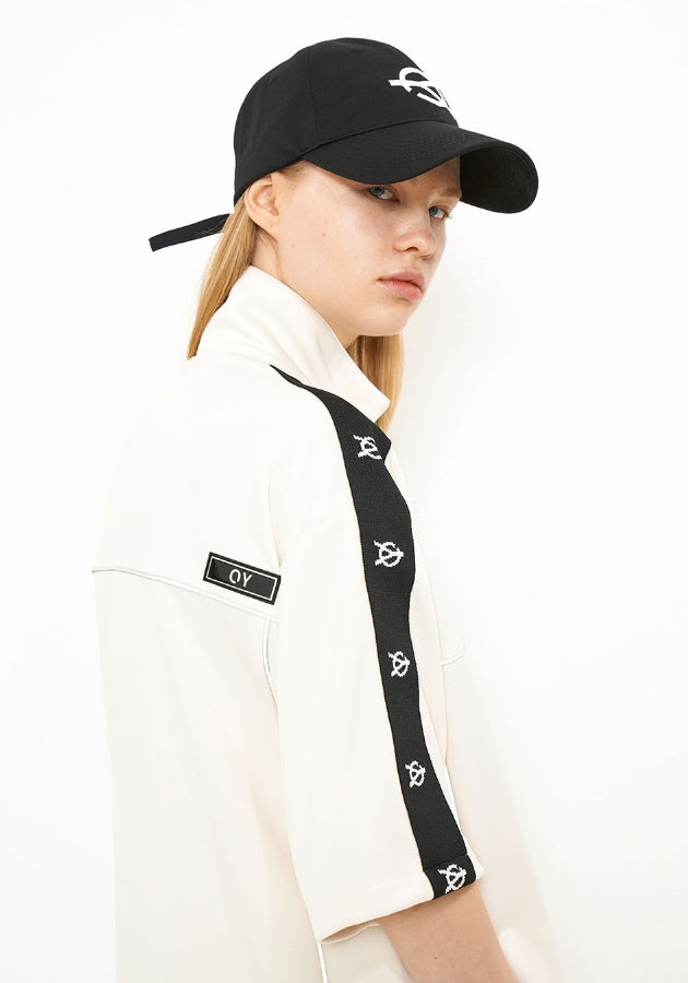 オーワイ(OY) HALF TRACK JACKET-CREAM