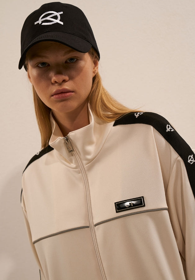 オーワイ(OY) HALF TRACK JACKET-CREAM