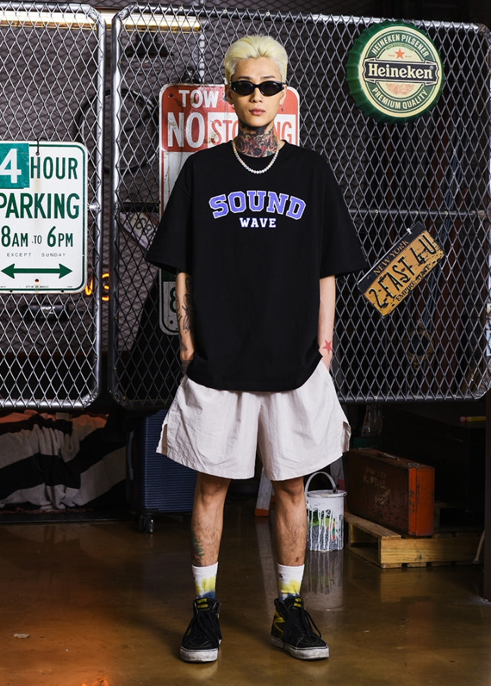 シディスコンマ(SHETHISCOMMA) SW LOGO HALF T