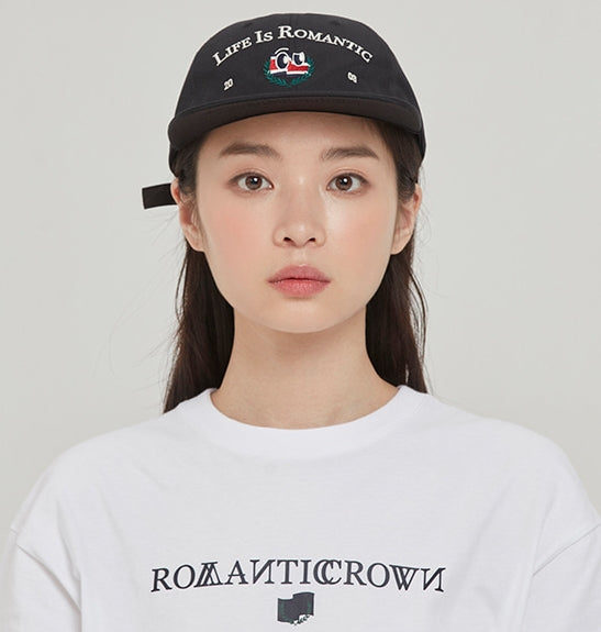 ROMANTIC CROWN(ロマンティック クラウン) LIFE IS ROMANTIC CAP_BLACK