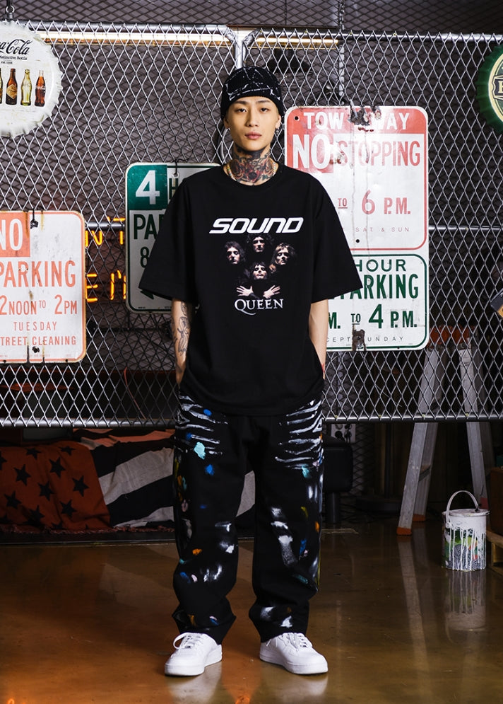 シディスコンマ(SHETHISCOMMA)  QUEEN HALF T