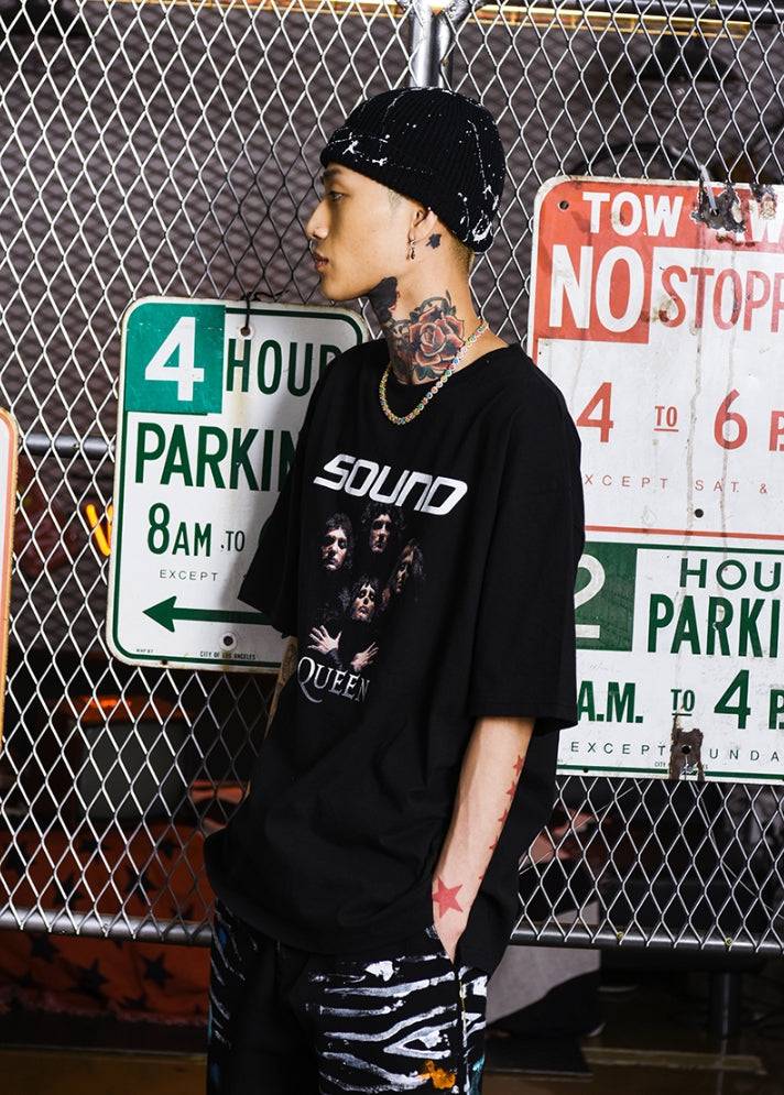 シディスコンマ(SHETHISCOMMA)  QUEEN HALF T