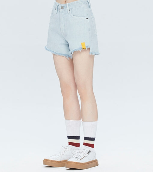 ROMANTIC CROWN(ロマンティック クラウン) GNAC COTTON SHORTS_SKY BLUE