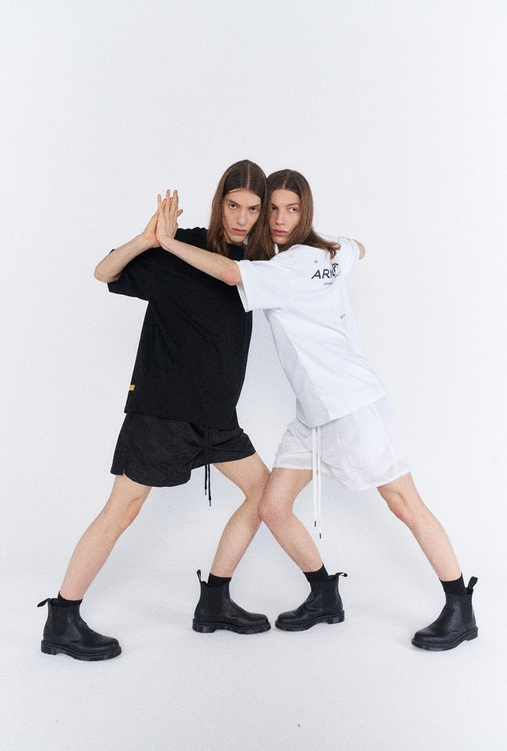 オベルー(OVERR) 20SU BASIC LOGO WHITE T-SHIRTS