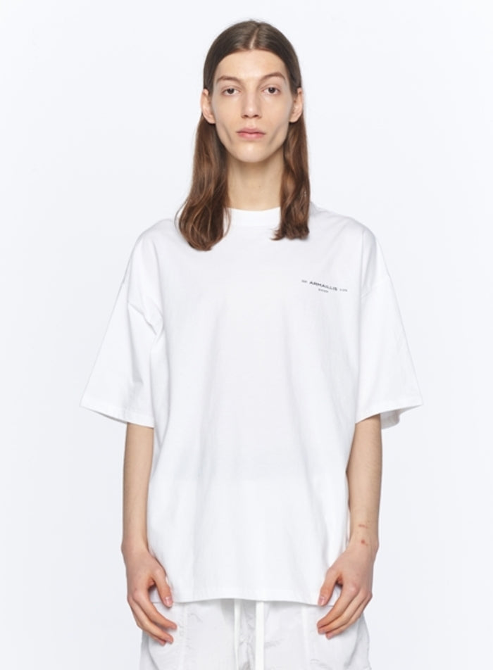 オベルー(OVERR) 20SU BASIC LOGO WHITE T-SHIRTS