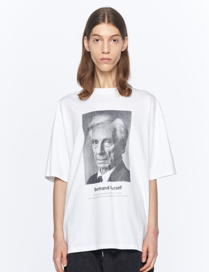 オベルー(OVERR) 20SU RUSSELL WHITE T-SHIRTS