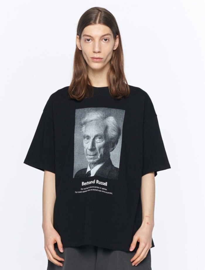 オベルー(OVERR) 20SU RUSSELL BLACK T-SHIRTS