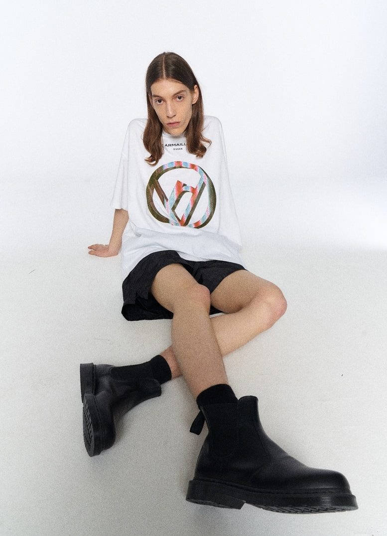 オベルー(OVERR) 20SU PRISM WHITE T-SHIRTS