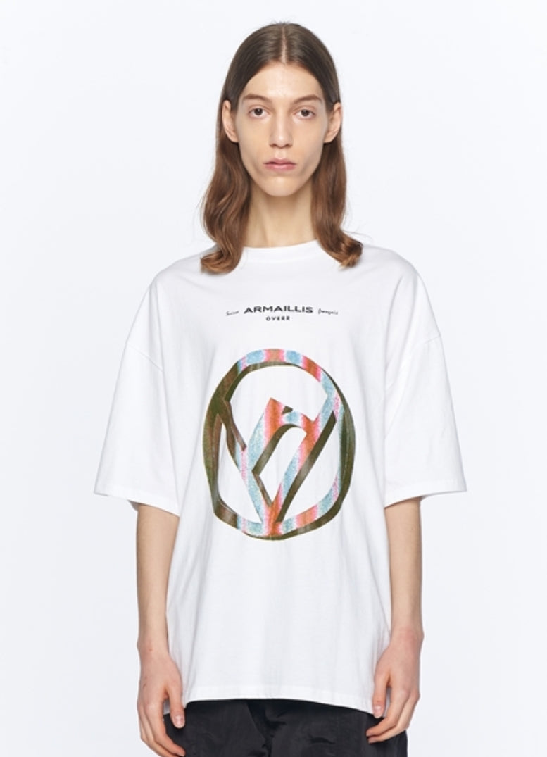 オベルー(OVERR) 20SU PRISM WHITE T-SHIRTS