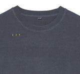 オベルー(OVERR) 20SU PIGMENT NAVY SIDE DETAIL T-SHIRTS