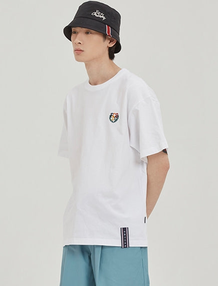 ROMANTIC CROWN(ロマンティック クラウン) FRIDAY WORLD MAP TEE_WHITE