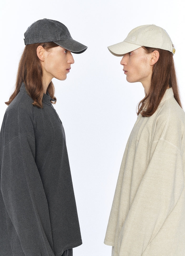 オベルー(OVERR) 20SU PIGMENT OATBEIGE PK SHIRTS