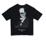 オベルー(OVERR) ESSAY. FREUD BLACK T-SHIRTS