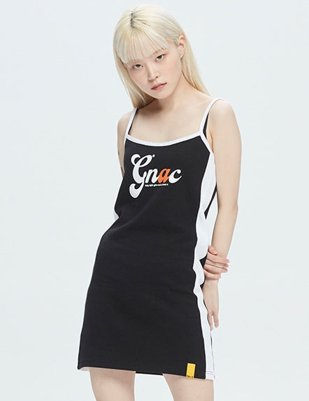 ROMANTIC CROWN(ロマンティック クラウン) GNAC TANK DRESS_BLACK