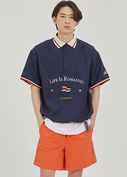 ROMANTIC CROWN(ロマンティック クラウン) LIFE IS ROMANTIC FIELD ANORAK_NAVY