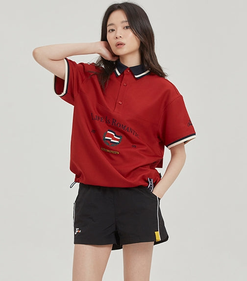 ROMANTIC CROWN(ロマンティック クラウン) LIFE IS ROMANTIC FIELD ANORAK_BURGUNDY