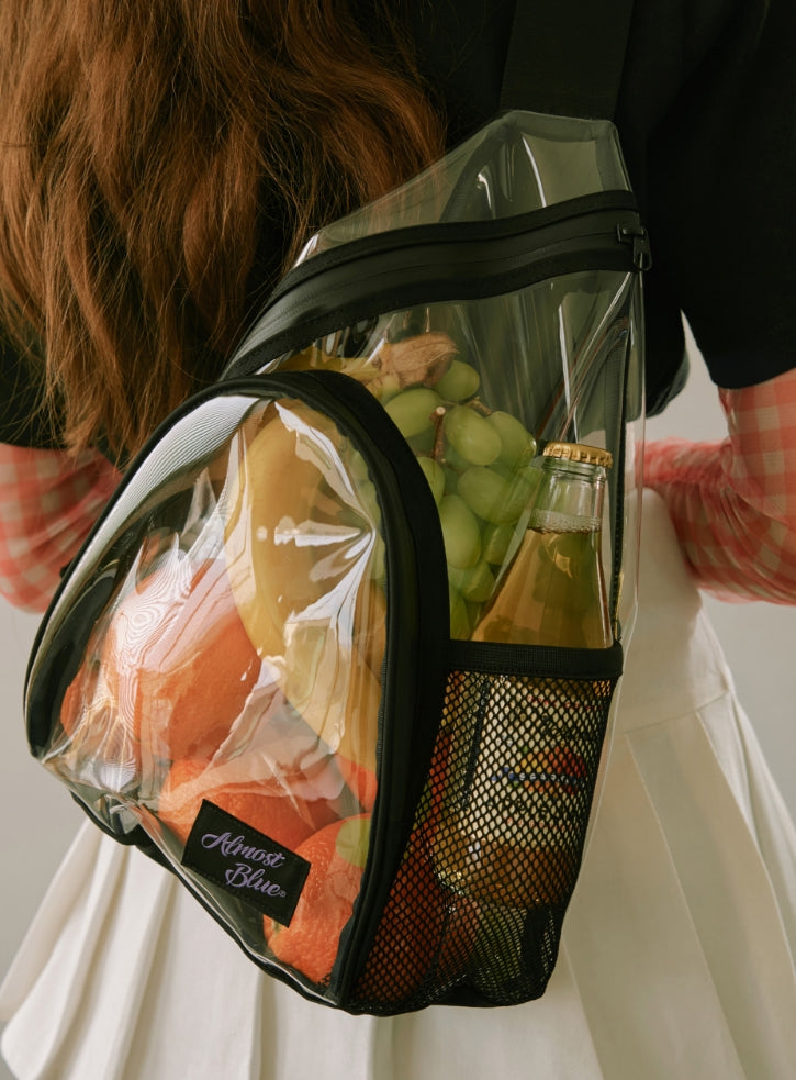 オルモストブルー(Almost Blue) PVC SLING BAG