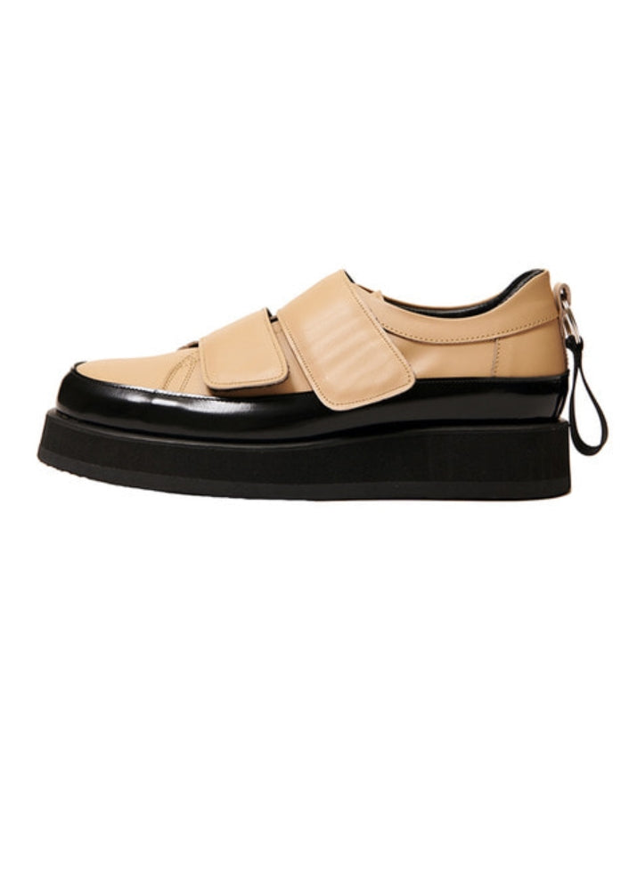 ラメルマメゾン (LA MER MA MAISON) VELCRO LUCK SHOES (BEIGE)