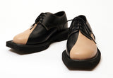 ラメルマメゾン (LA MER MA MAISON) DIAGONAL COLOR DERBY SHOES