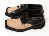 ラメルマメゾン (LA MER MA MAISON) DIAGONAL COLOR DERBY SHOES