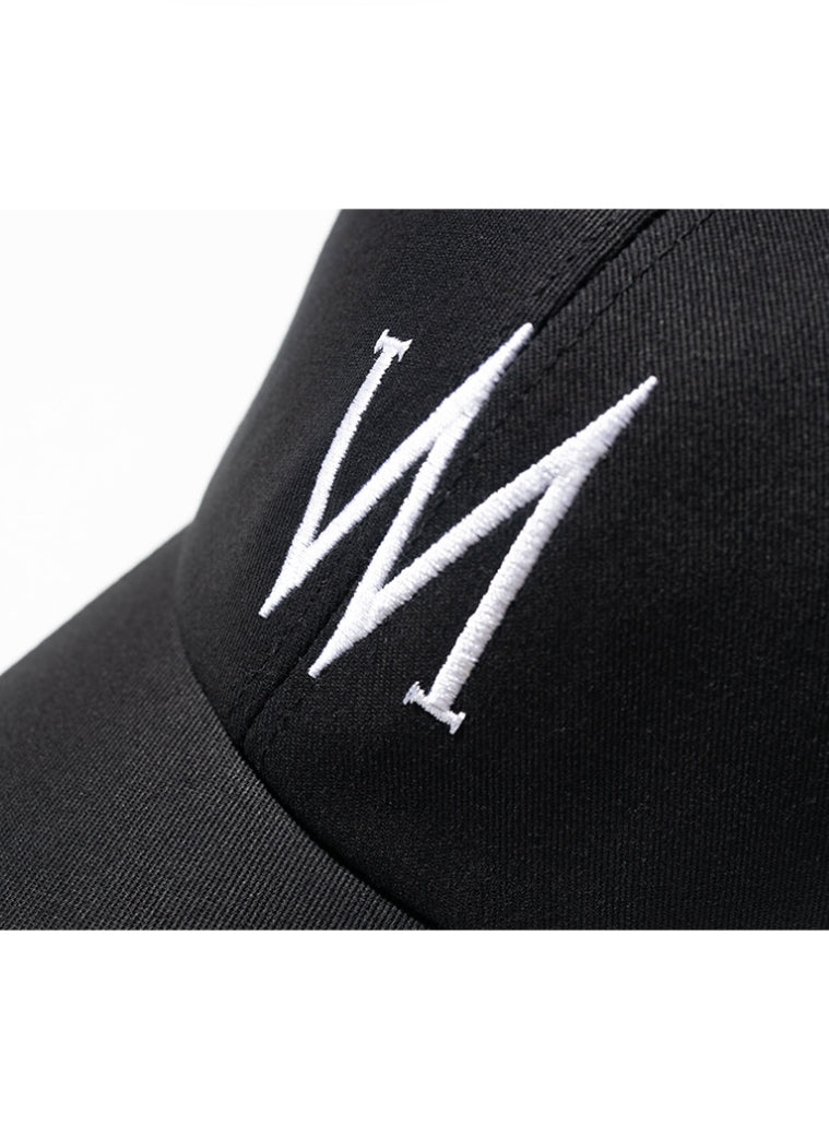 マスノウン(MASSNOUN) CI LOGO 6PANNEL BALLCAP MSZAC001-BK