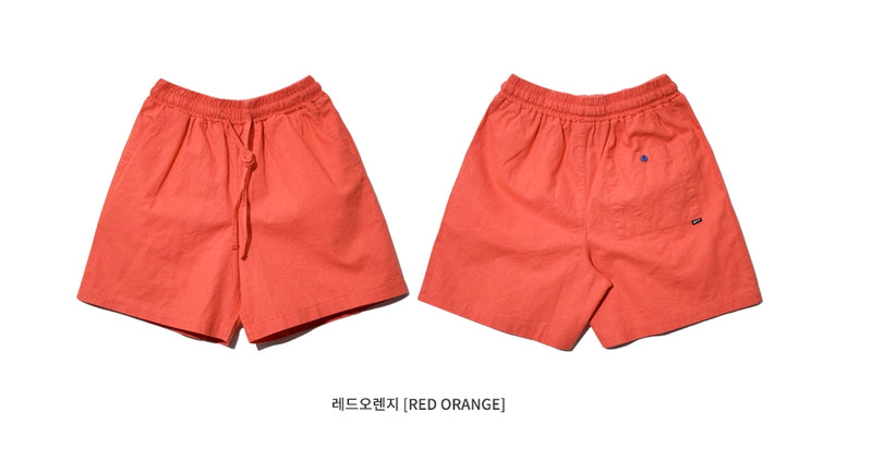 ダブルユーブイプロジェクト(WV PROJECT) Fred Banding Shorts Red Orange CJSP7394