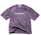 マスノウン(MASSNOUN) SL LOGO TIE-DYE OVERSIZED T-SHIRTS MSNTS009-DP