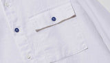 ダブルユーブイプロジェクト(WV PROJECT) Fred Henryneck Shirts White CJLS7395