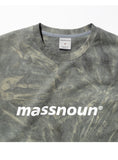 マスノウン(MASSNOUN) SL LOGO TIE-DYE OVERSIZED T-SHIRTS MSNTS009-KK