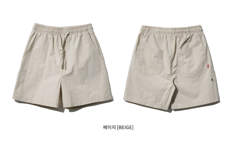 ダブルユーブイプロジェクト(WV PROJECT) Knowing Banding Short Pants Beige MJSP7393