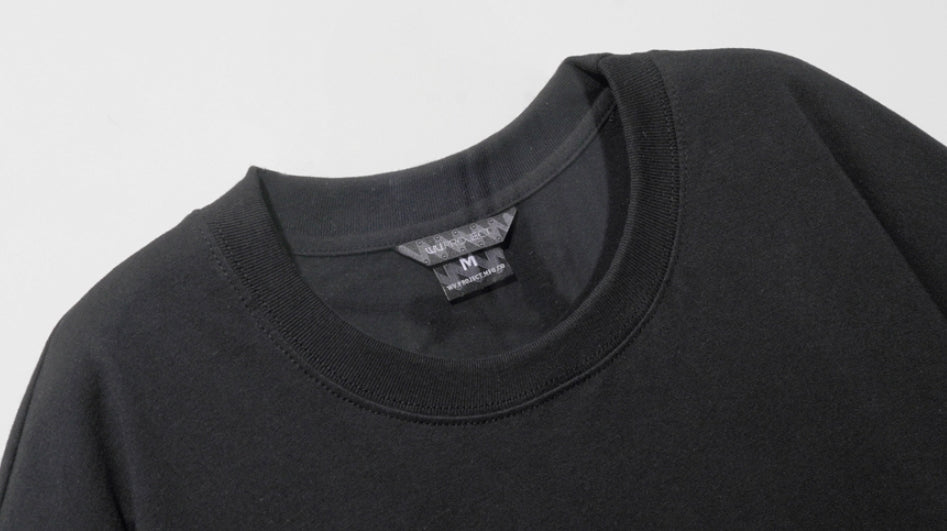 ダブルユーブイプロジェクト(WV PROJECT) Noblem Short Sleeve T-Shirts Black MJST7396