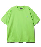 ダブルユーブイプロジェクト(WV PROJECT) Noblem Short Sleeve T-Shirts Neongreen MJST7396