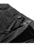 メスノウン(MASSNOUN) NYLON METAL SIGNATURE CARGO PANTS MUZTP001-BK