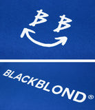 ブラックブロンド(BLACKBLOND) BBD Classic Smile Logo Short Sleeve Tee (Blue)