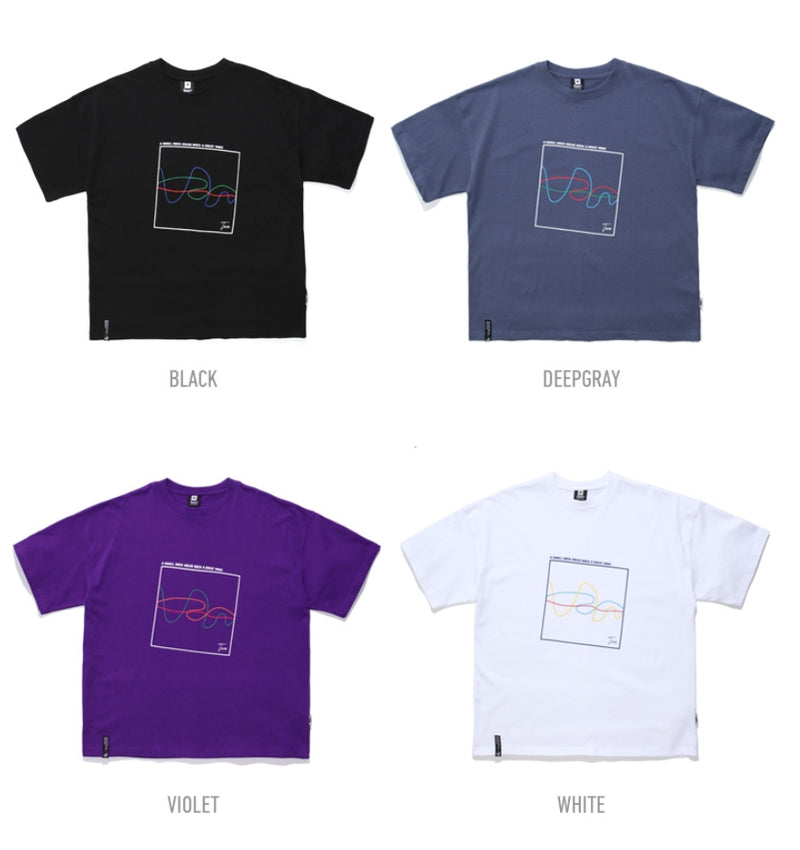 ティーダブリューエヌ(TWN) WAVE FRAME SHORT SLEEVE 4COLOR YMST3174