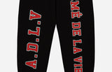 アクメドラビ(acme' de la vie) OLD SCHOOL PANTS FOR MEN BLACK