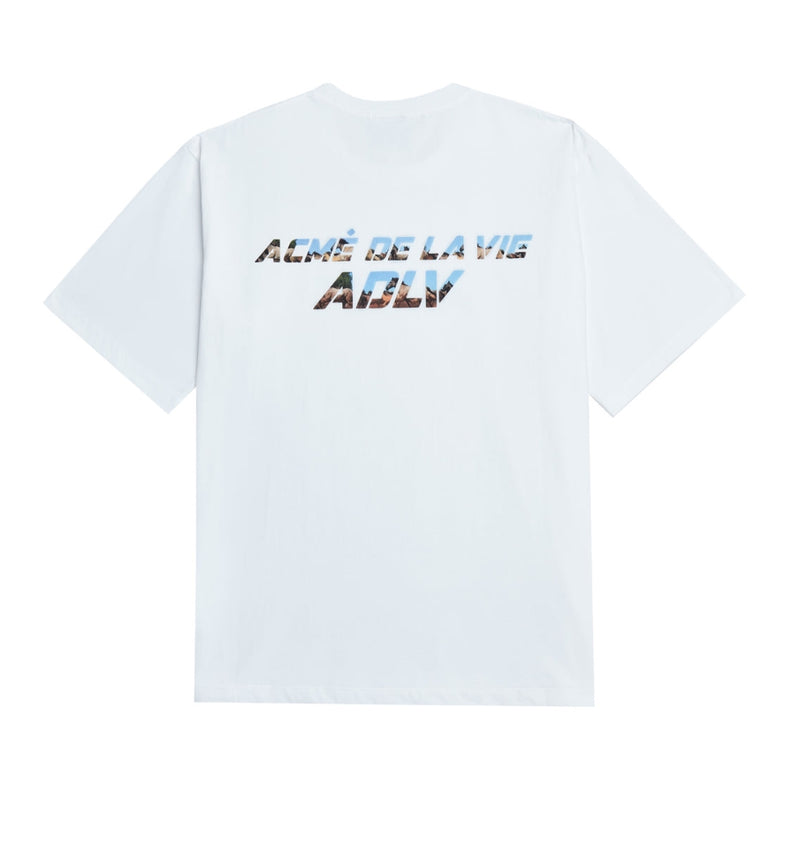 アクメドラビ(acme' de la vie) AFRICA LOGO SHORT SLEEVE T-SHIRT