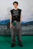 イーエスシースタジオ(ESC STUDIO)  Lettering sleevess (black)