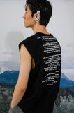 イーエスシースタジオ(ESC STUDIO)  Lettering sleevess (black)