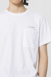 イーエスシースタジオ(ESC STUDIO)  Back slit t-shirt(white)