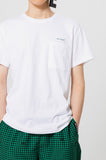 イーエスシースタジオ(ESC STUDIO)  Back slit t-shirt(white)