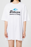 イーエスシースタジオ(ESC STUDIO)  Bsteps t-shirt (white)