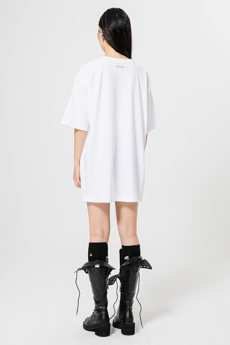 イーエスシースタジオ(ESC STUDIO)  Bsteps t-shirt (white)