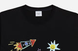 アクメドラビ(acme' de la vie) CRAYON LOGO SHORT SLEEVE T-SHIRT BLACK