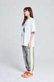 アクメドラビ(acme' de la vie) CRAYON LOGO SHORT SLEEVE T-SHIRT WHITE