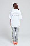 アクメドラビ(acme' de la vie) CRAYON LOGO SHORT SLEEVE T-SHIRT WHITE